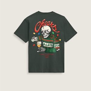 Vans Men’s Large Graphic Tee with Skeleton Design - NWT